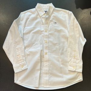 White Vineyard Vines whale shirt size small